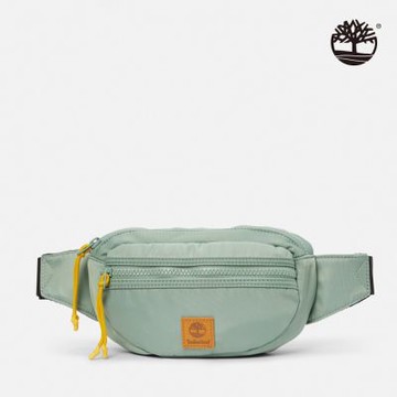 Timberland官方旗艦 中性綠色休閒側背小包|A66WFEC6