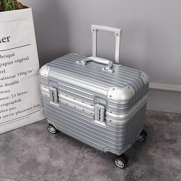 空乘拉桿箱機長登機上翻蓋行李箱小型男18寸相機攝影手提箱子（宅配）