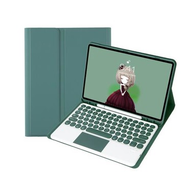 適用三星S10U無線藍牙圓鍵帽觸控鍵盤S10 plus 2024平板保護套