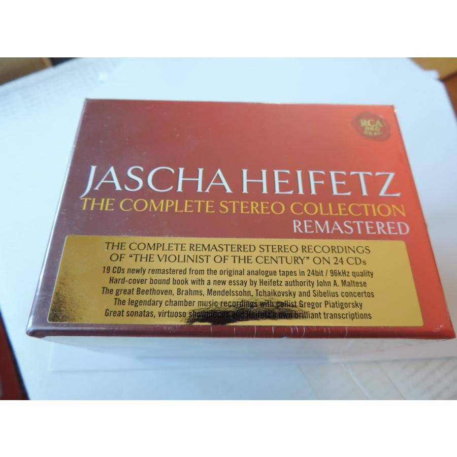 Jascha Heifetz   The Complete Stereo Collection Remastered 24 CDs    CD