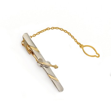 台灣現貨 現貨電鍍金色小提琴銅制領帶夾 商務人士 婚禮必備  音樂家 領帶夾 快速出貨