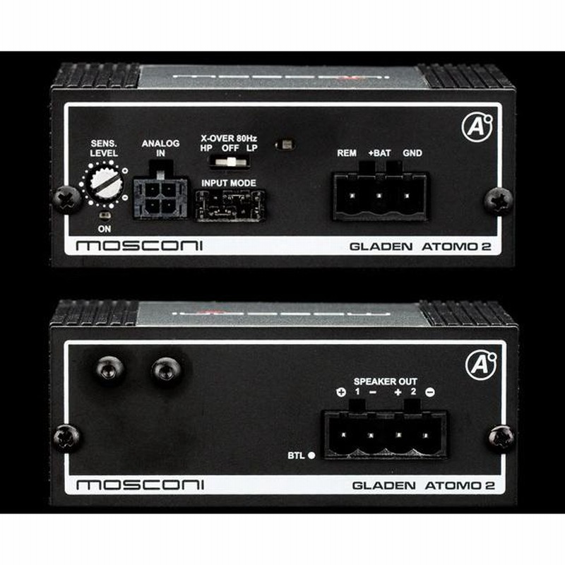 Mosconi Aアンプ A Class – Mosconi America / Gladen Audio America