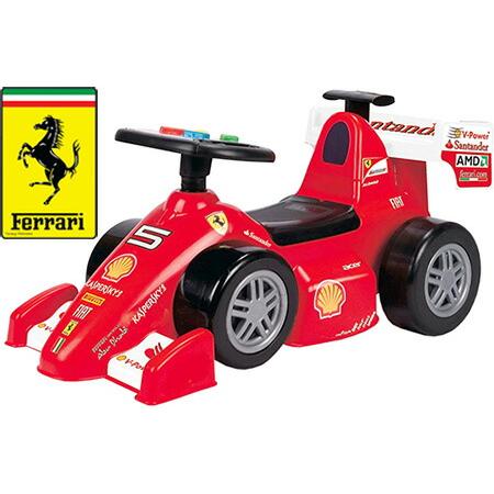 フェラーリ正規ライセンス商品 子供用足蹴り乗用玩具 F1レースカー