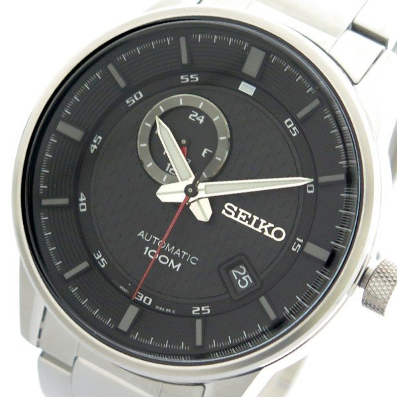 セイコー SEIKO 腕時計 メンズ SSA381K1 自動巻き ブラック