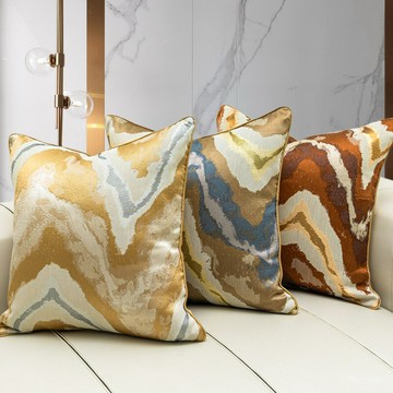 『百貨屋二號』現代輕奢客廳沙發抱枕套美式靠枕靠墊套家具店軟裝靠包