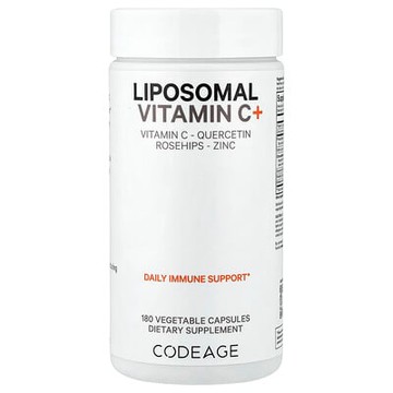 Codeage, 脂質體維生素 C+，180 粒素食膠囊