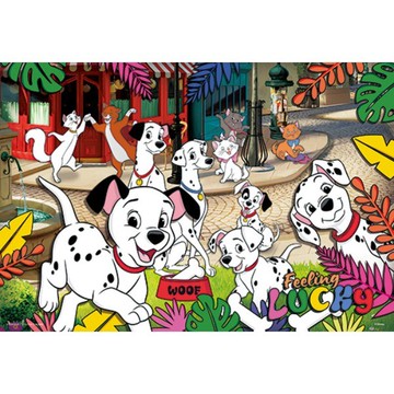 蝦皮隔日到貨 迪士尼Disney 拼圖(300片)-貓貓狗狗 墊腳石購物網