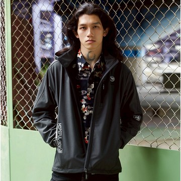 BIG TRAIN加大防撥內石墨稀毛軟殼男 K30275-56&85