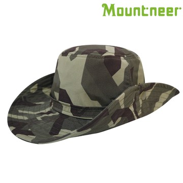 Mountneer 透氣抗UV盤帽 11H29｜迷彩