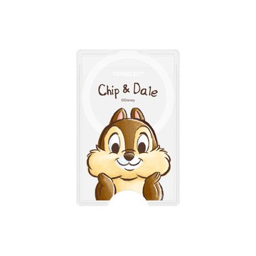 【正版授權】Disney經典-奇奇托腮款MagSafe磁吸卡片夾