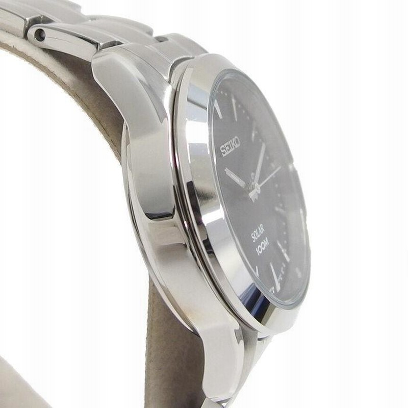 SEIKO/セイコー V138-0AB0 腕時計 ステンレススチール ソーラー