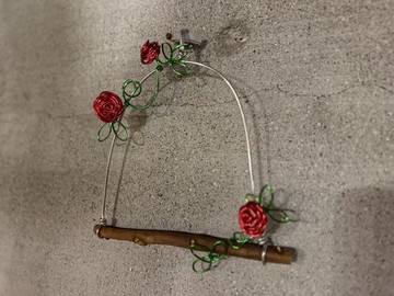 玫瑰藤鋁線空鳳掛架