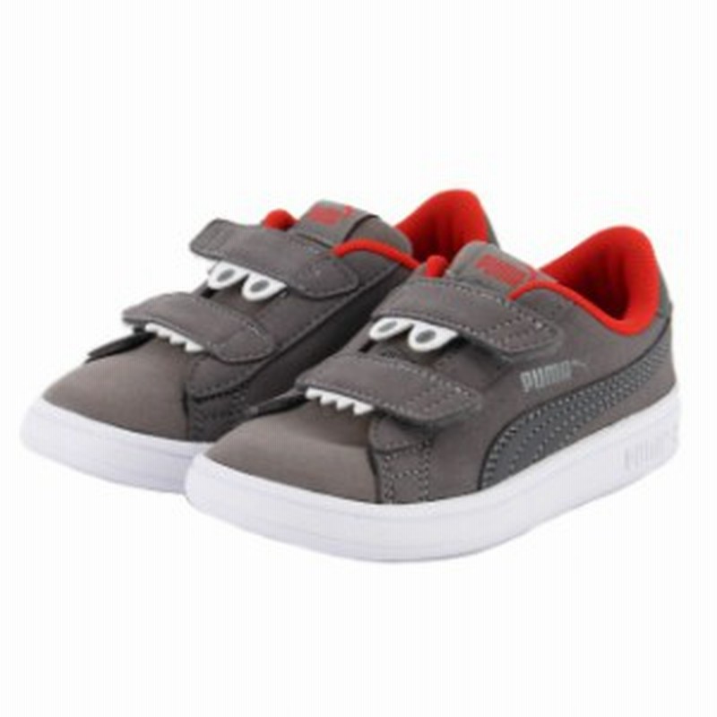 プーマ プーマ スマッシュ V2 モンスター V インファント ジュニア キッズ 子供 スニーカー グレー Puma 通販 Lineポイント最大1 0 Get Lineショッピング