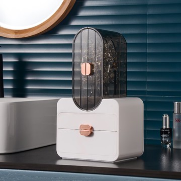 卡貝珠寶首飾盒創意收納盒耳環戒指女飾品輕奢高檔精致展示架