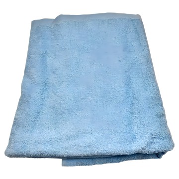 LIFE 來福牌 貴族素色浴巾 66*132CM 375G 100%棉 台灣製  藍色  1條