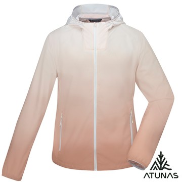 【ATUNAS 歐都納】男款ALL LOVE再生蚊瘋不動外套A6GA2513MR漸層橘