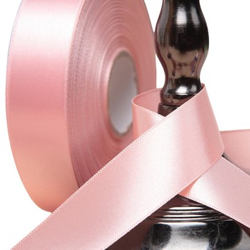 禮物包裝緞帶 25mm  奶油粉色  1捲  45m
