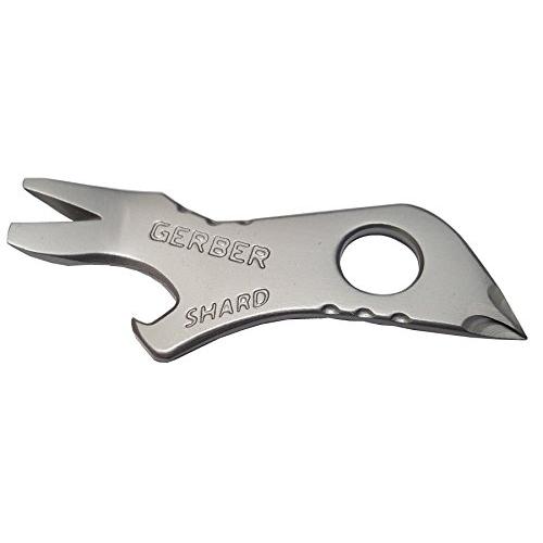 GERBER Curve Multi-Tool, Gray [31-000206] Keychain Tool-Silver [30-001501]