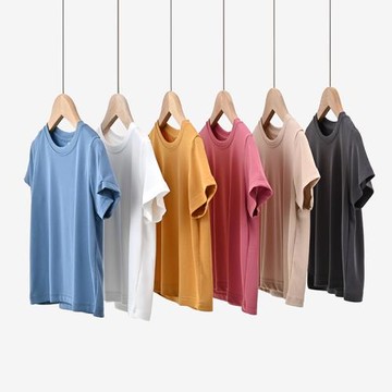 夏日清涼 植物纖維銅氨絲兒童短袖 男童女童薄上衣 山東網店童裝