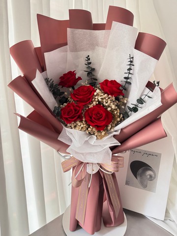 永生花束 永生紅玫瑰