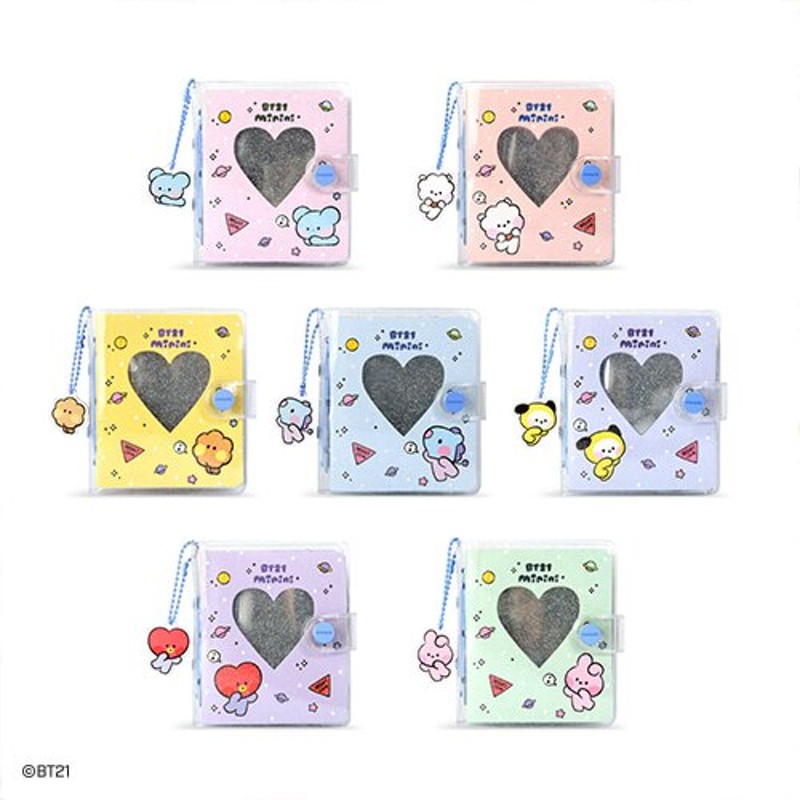 数量限定30％SALE】BT21ミニニーバインダーコレクトブック BTS 防弾 ...