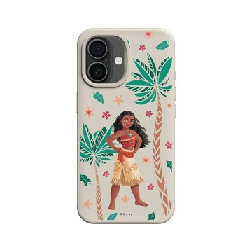 iPhone 16 SolidX 貝殼灰 - 迪士尼-公主系列 Disney Princess - 莫娜公主
