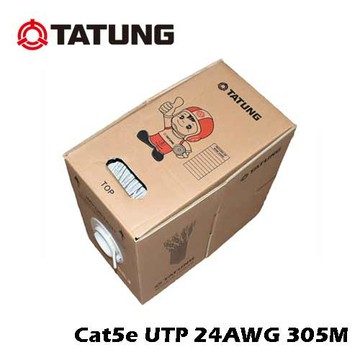 TATUNG大同 Cat5E UTP 網路線 305M  24AWG