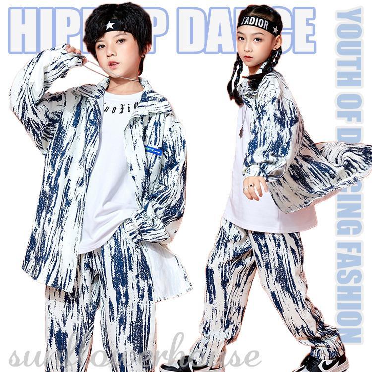 キッズダンス衣装 セットアップ ダンスファッション ヒップ ...