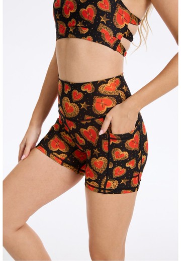 【SILVERWIND】特色跳動印花高強緊身褲速乾跑步健身瑜伽緊身褲