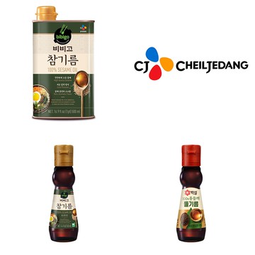 【蝦皮直營】CJ bibigo芝麻油160ML/芝麻油500ML/白雪紫蘇油160ML