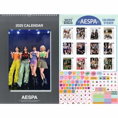 【 新品未使用 】aespa エスパ シーグリ 2025 トレカ カレンダー aespa - 2025 Season's Greetings / SMTOWN シーグリ エスパ