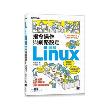 圖解LINUX指令操作與網路設定