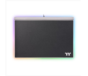【獨家！另享10%回饋】Thermaltake 曜越 ARGENT MP1 RGB 電競滑鼠墊/GMP-MP1-BLKHMC-01
