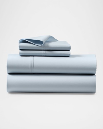 Organic 464 Percale Flat Sheet, KING