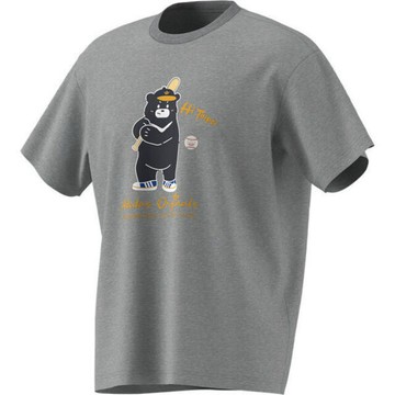 Adidas 愛迪達 Bear Ss Tee LF5890 男女 小熊 T恤 休閒短袖 灰 亞版 台北 棒球
