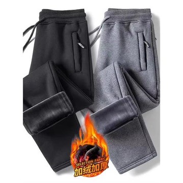 。干活穿的男褲加絨加厚工地上班建筑褲子男秋冬季耐臟耐磨工作服