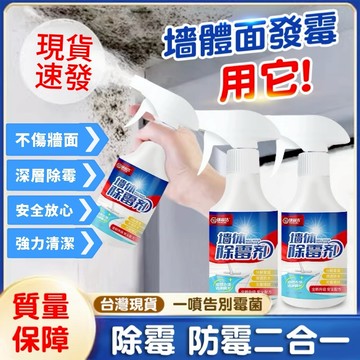 💗隔日達【下訂贈掛鉤】牆壁磁磚除霉噴霧 牆壁除霉劑 除黴噴霧 廚房浴室除霉 磁磚清潔劑 清潔劑 防霉劑 除黴劑 防黴噴霧