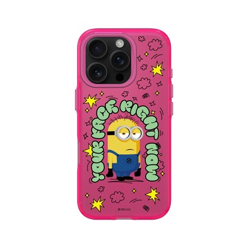 iPhone 16 Pro Clear 粉漾桃 - Minions - Minions - Your Face Right Now