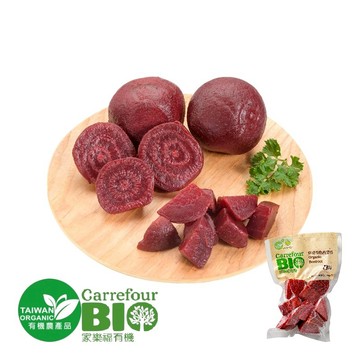 [家速配]家樂福有機甜菜根切塊(每包約300g±10%)