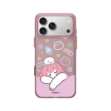 iPhone 17 Pro Max Clear (相機按鈕) 晶醺玫 - 於是日常了 - 睡吧，夢裡什麼都有