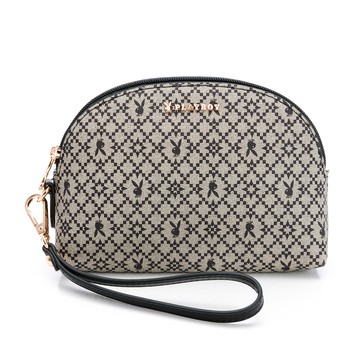 PLAYBOY - 手拿包  兔頭印花系列 - 黑色/552-9603-09-5