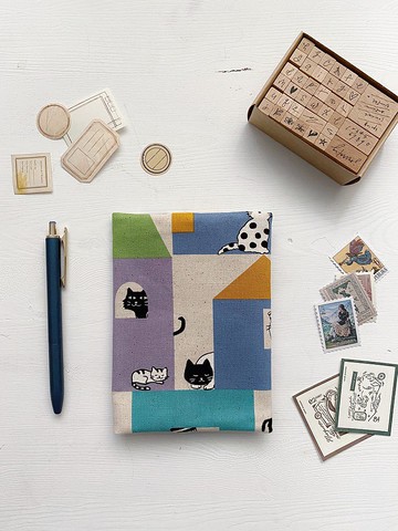 hairmo躲貓貓手工書衣/書套(筆記本/日記/手帳)