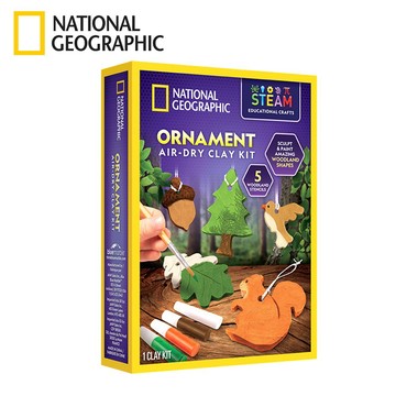 【National Geographic】 國家地理 森林小樹屋陶藝手作套組(科學、教育、玩具)  {外島不配送}
