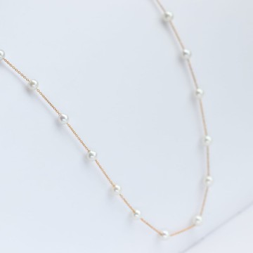 14K 滿天星珍珠項鍊