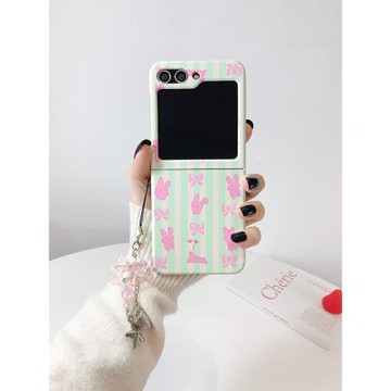 粉蝴蝶結適用三星zflip7fe手機殼zflip6折疊屏flip5全包W25心系天下保護套超薄大視窗小眾女款高級感可愛防摔