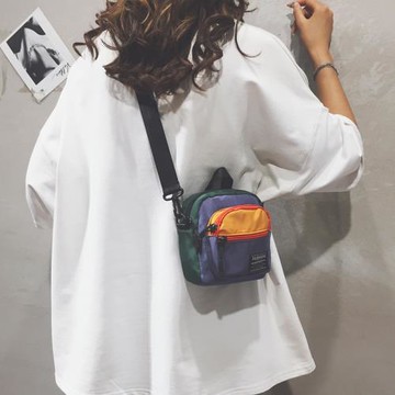 帆布小包包女包2025新款個性簡約小布包少女休閑百搭單肩斜挎包潮