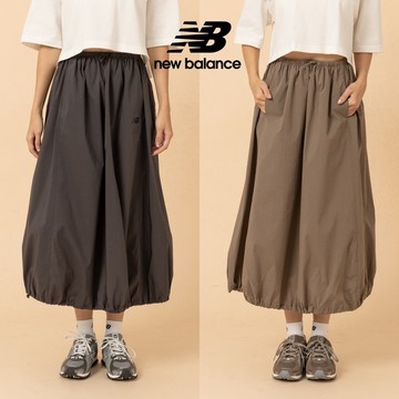 【New Balance】NB SDS 抽繩口袋長裙_女性_深灰/灰褐_WB61R11WABR/WB61R11WABQ