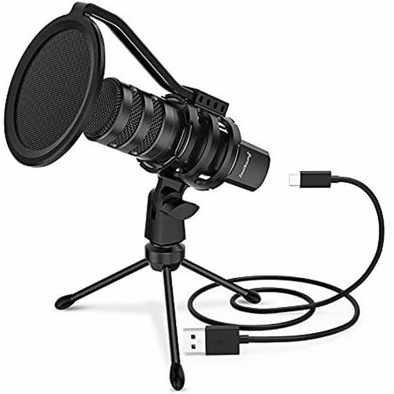 Zealsound Usb マイク コンデンサーマイク Pc マイク パソコンマイク 単一指向性 マイク ワンタッチミュート エコー機能付き 会議用 通販 Lineポイント最大get Lineショッピング
