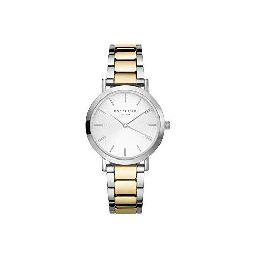 Rosefield Tribeca White Sunray Silver TWSSG-T63 woman silver and