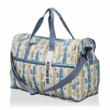 【一包多用】摺疊行李袋 旅行包 收納包 行李袋 手提包 斜挎包 大容量分裝 便攜可摺疊 卡通印花 出差旅遊必備